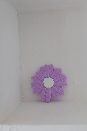 Silicone Teether - Lilac Daisy