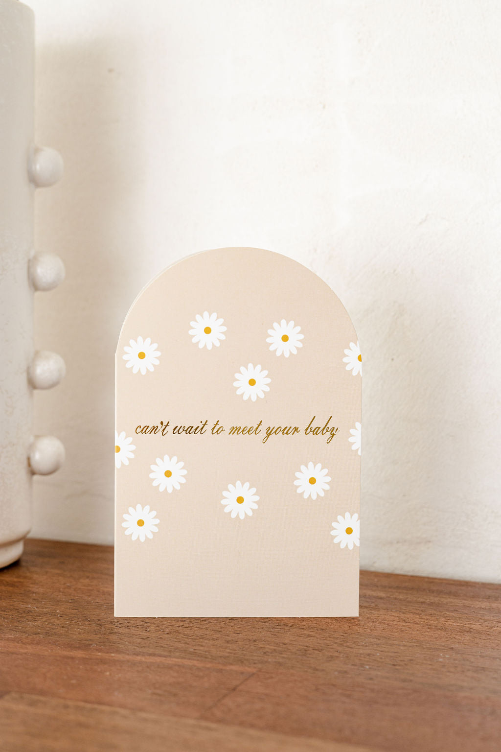 Greeting Card - Can't Wait To Meet Your Baby