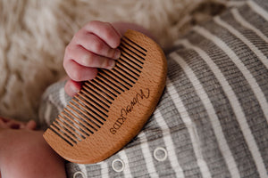 Wooden Baby Comb (Single)