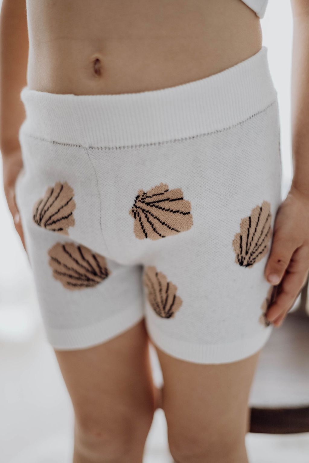 Shell Knitted Shorts