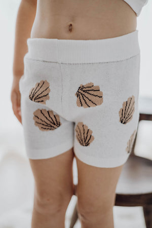 Shell Knitted Shorts